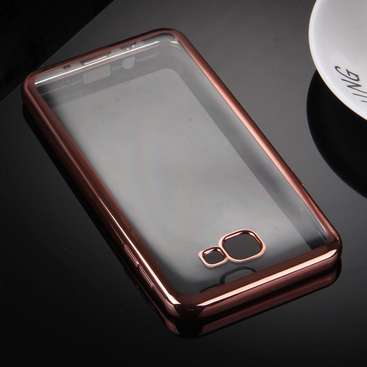 For Galaxy J5 Prime Electroplating Soft TPU Protective Cover Case