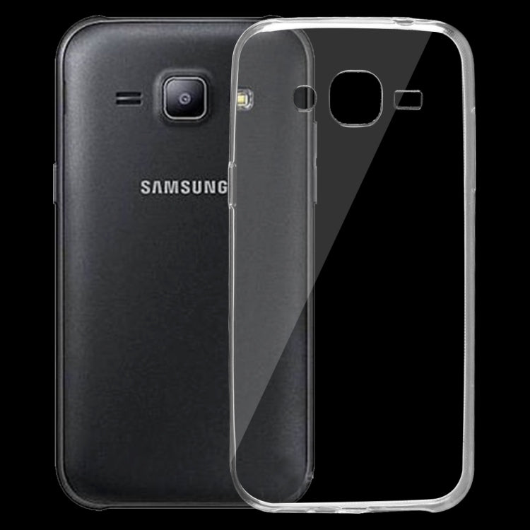 For Galaxy J2 (2016) / J200F / J200G 0.75mm Ultra-thin TPU Protective Case(Transparent)
