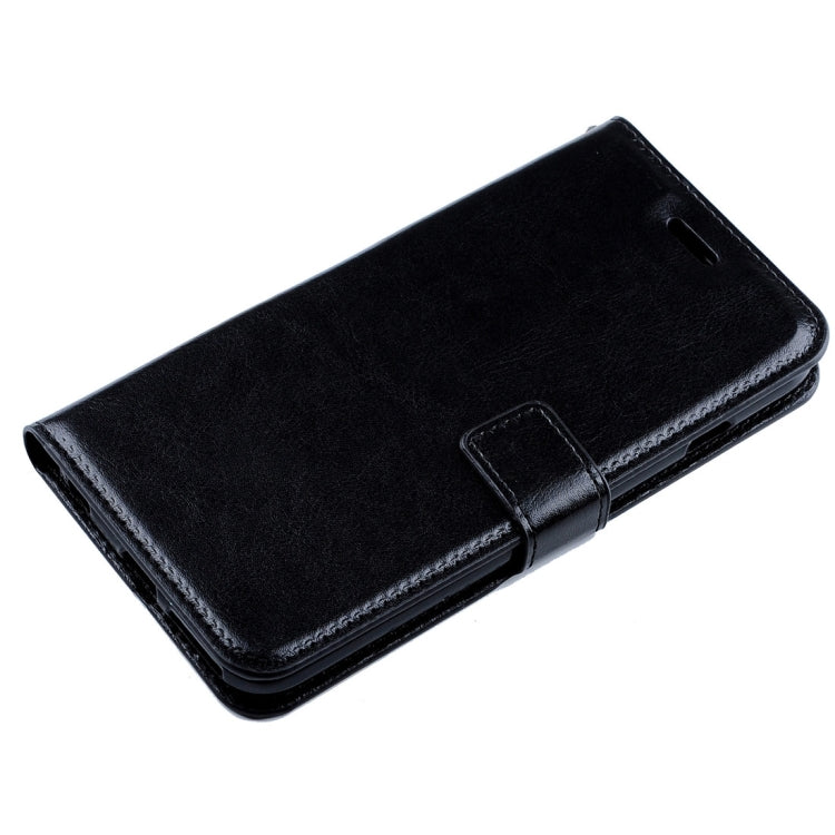 For Galaxy J7 Prime Crazy Horse Texture Horizontal Flip PU Leather Case with Holder & Card Slots & Wallet & Photo Frame & Lanyard