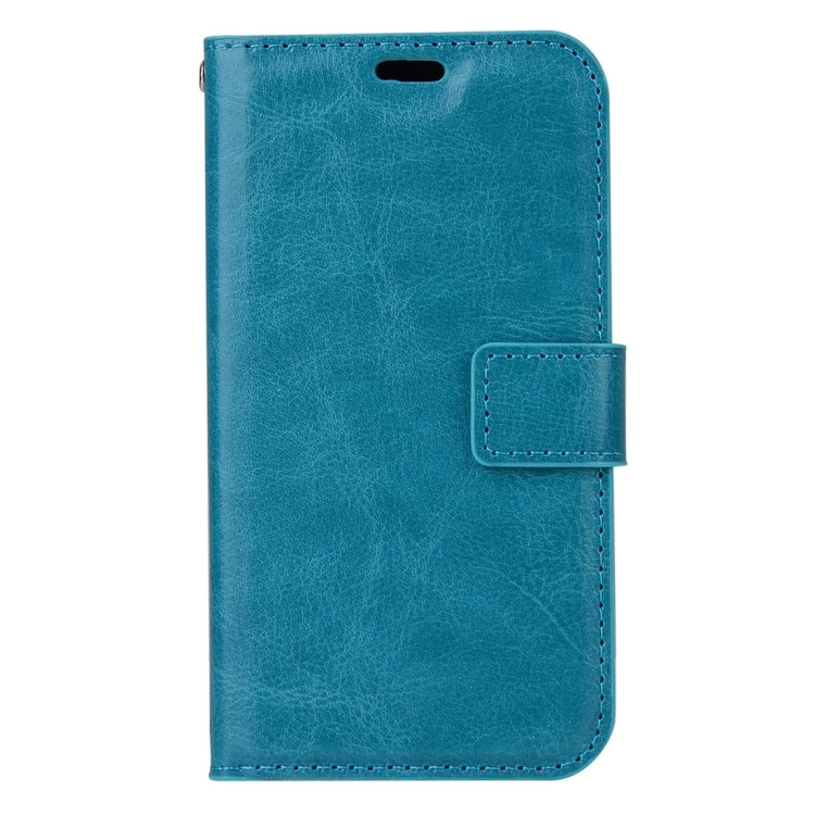 For Galaxy J7 Prime Crazy Horse Texture Horizontal Flip PU Leather Case with Holder & Card Slots & Wallet & Photo Frame & Lanyard