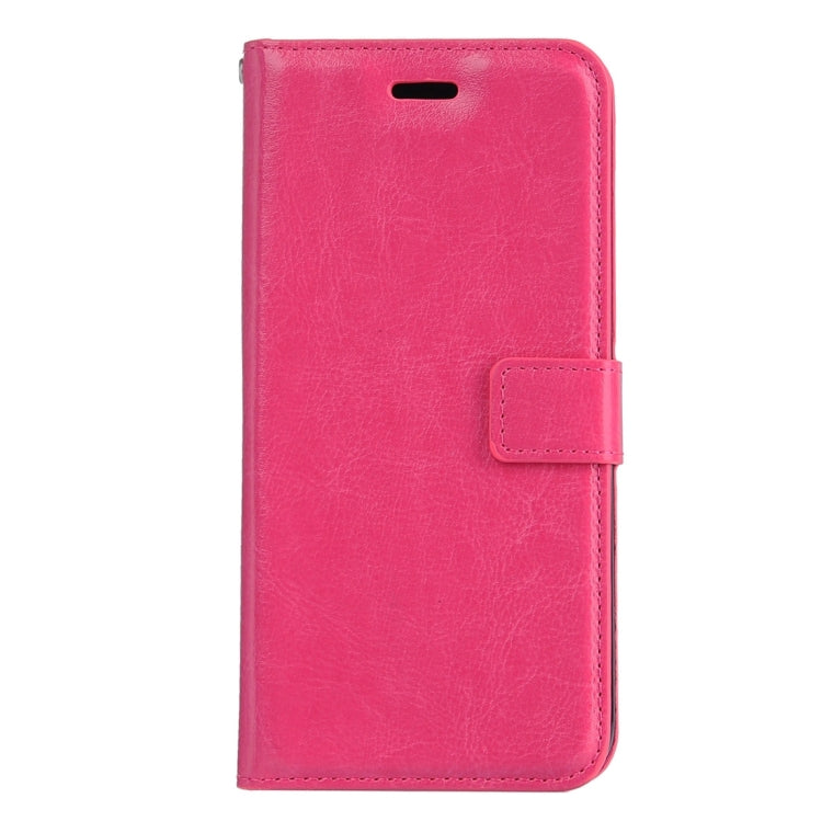 For Galaxy J7 Prime Crazy Horse Texture Horizontal Flip PU Leather Case with Holder & Card Slots & Wallet & Photo Frame & Lanyard