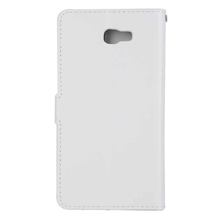 For Galaxy J7 Prime Crazy Horse Texture Horizontal Flip PU Leather Case with Holder & Card Slots & Wallet & Photo Frame & Lanyard