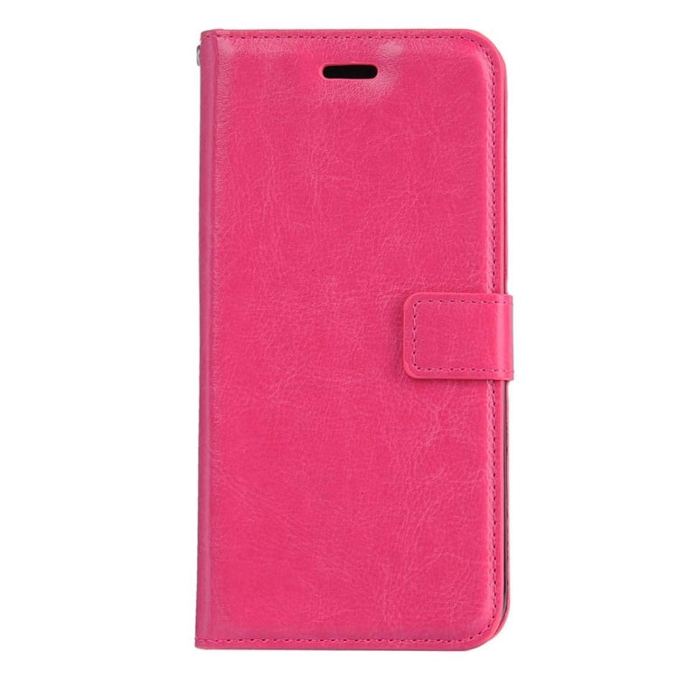 For Galaxy J7 (2016) / J710 Crazy Horse Texture Horizontal Flip PU Leather Case with Holder & Card Slots & Wallet & Photo Frame & Lanyard