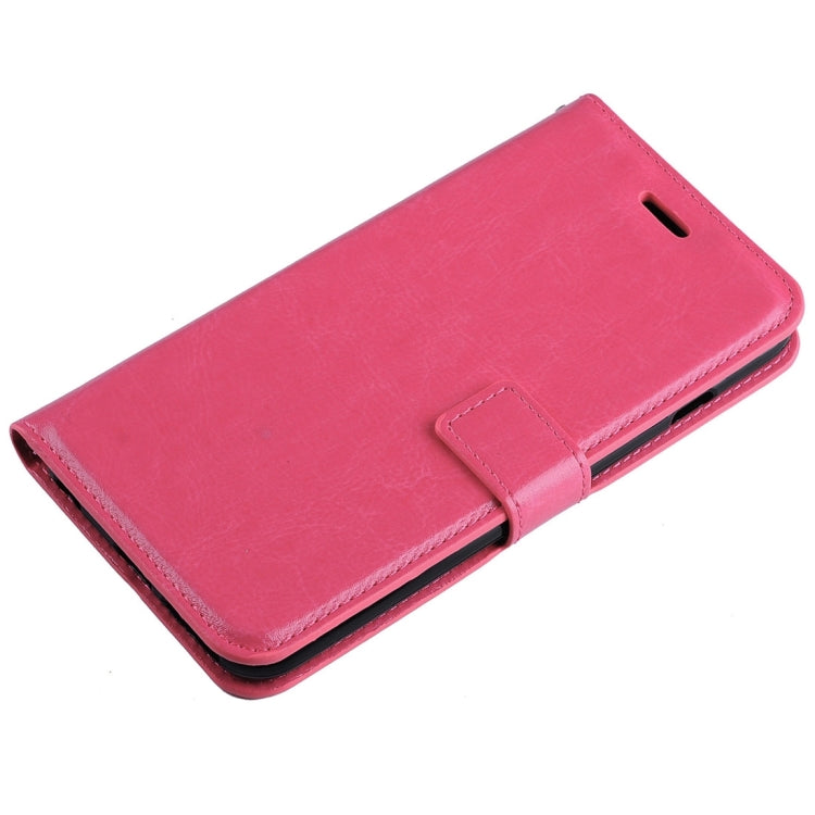 For Galaxy J7 (2016) / J710 Crazy Horse Texture Horizontal Flip PU Leather Case with Holder & Card Slots & Wallet & Photo Frame & Lanyard