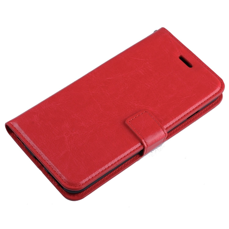 For Galaxy J7 (2016) / J710 Crazy Horse Texture Horizontal Flip PU Leather Case with Holder & Card Slots & Wallet & Photo Frame & Lanyard