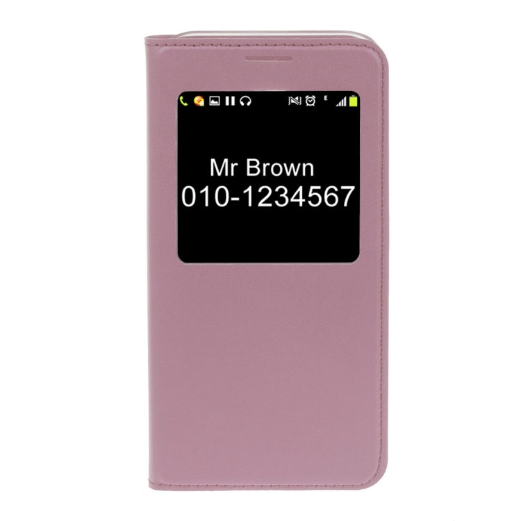 For Galaxy A3 (2017) / A320 Litchi Texture Horizontal Flip PU Leather Case with Call Display ID