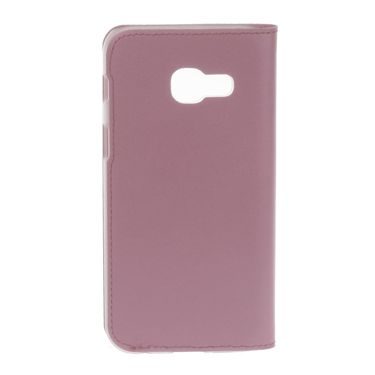 For Galaxy A3 (2017) / A320 Litchi Texture Horizontal Flip PU Leather Case with Call Display ID
