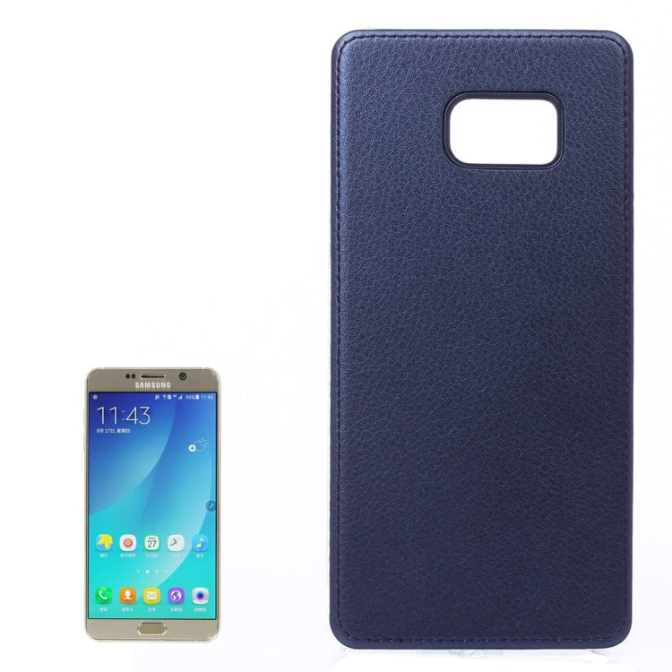 For Galaxy Note 5 / N920 Litchi Texture Paste Skin PU Leather + PC Case