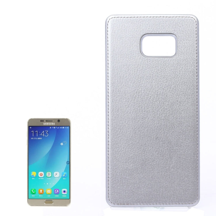 For Galaxy Note 5 / N920 Litchi Texture Paste Skin PU Leather + PC Case