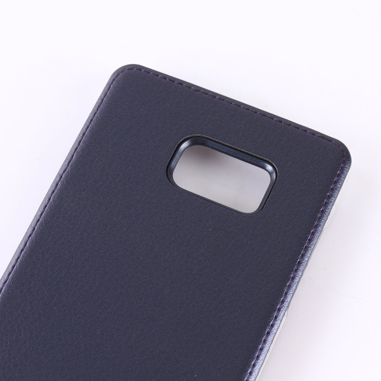 For Galaxy S6 Edge+ / G928 Litchi Texture Paste Skin PU Leather + PC Case