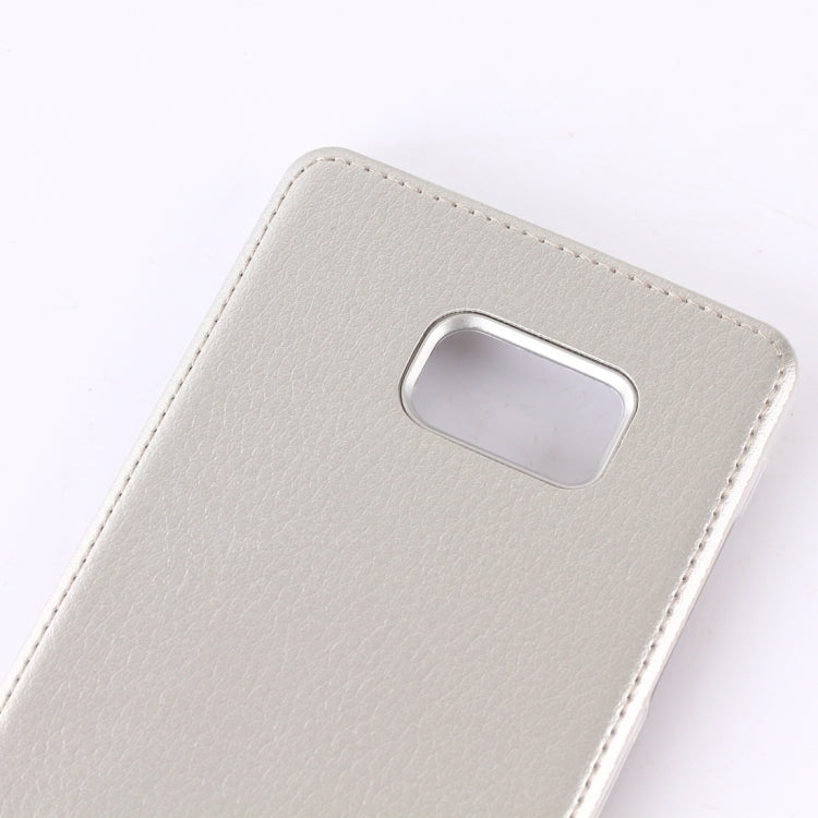 For Galaxy S6 Edge+ / G928 Litchi Texture Paste Skin PU Leather + PC Case
