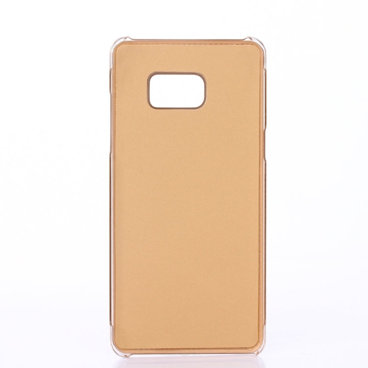 For Galaxy S6 Edge / G920 Litchi Texture Paste Skin PU Leather + PC Case