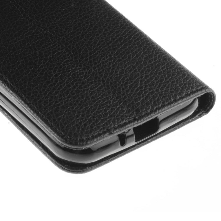For Galaxy J1 (2016) / J120 Litchi Texture Horizontal Flip PU Leather Case with Holder & Card Slots & Wallet & Photo Frame & Lanyard