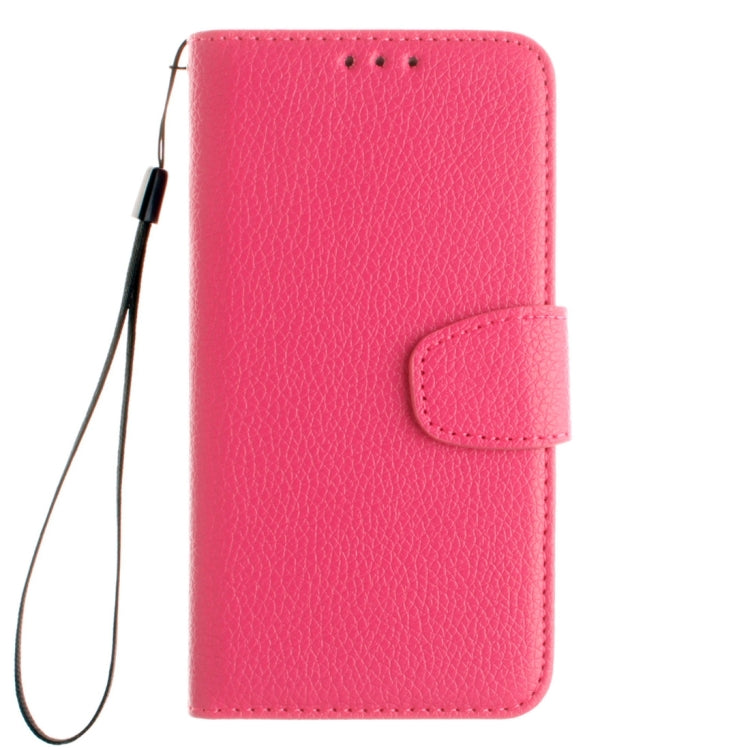 For Galaxy J7 / J710 (2016) Litchi Texture Horizontal Flip PU Leather Case with Holder & Card Slots & Wallet & Photo Frame & Lanyard
