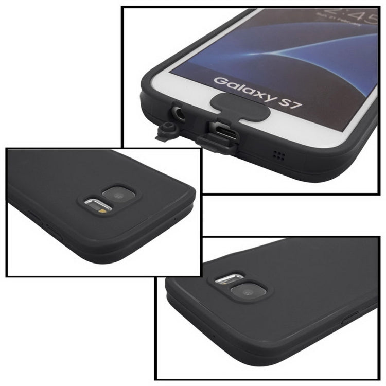 For Galaxy S7 / G930 3ATM Life Waterproof TPU Protective Case