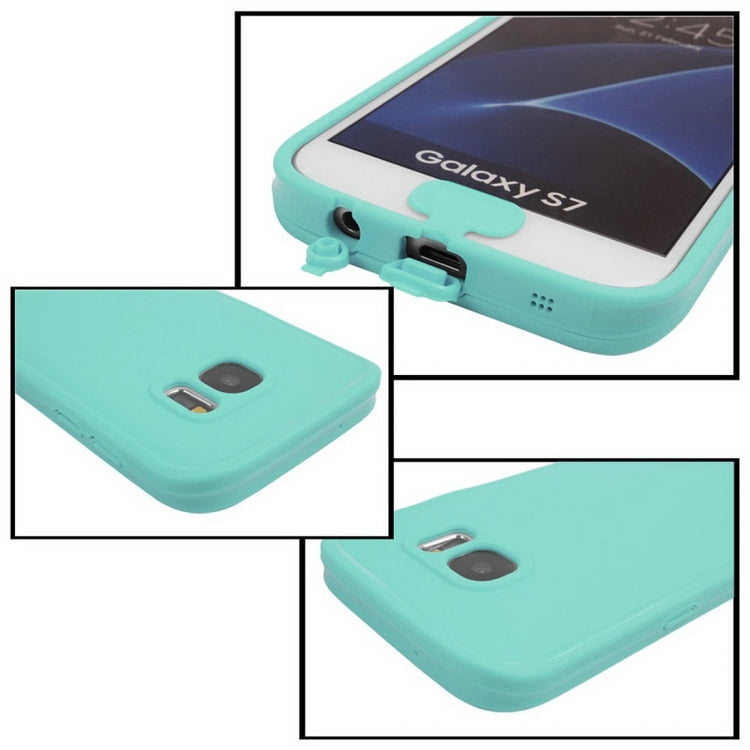 For Galaxy S7 / G930 3ATM Life Waterproof TPU Protective Case