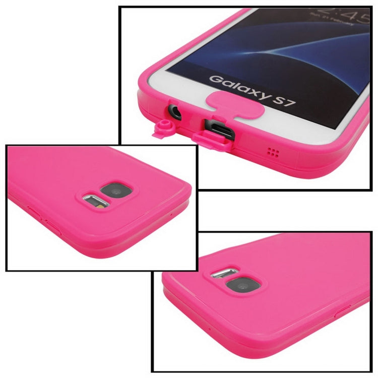 For Galaxy S7 / G930 3ATM Life Waterproof TPU Protective Case