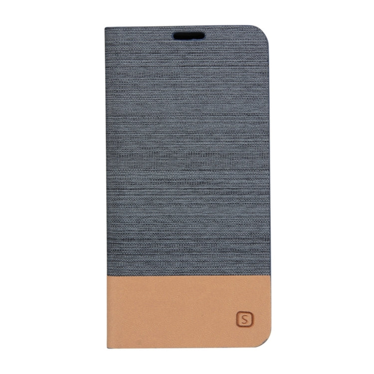 For Galaxy A3 (2016) / A310 Canvas Pattern PU + TPU Horizontal Flip Leather Case with Holder & Card Slots