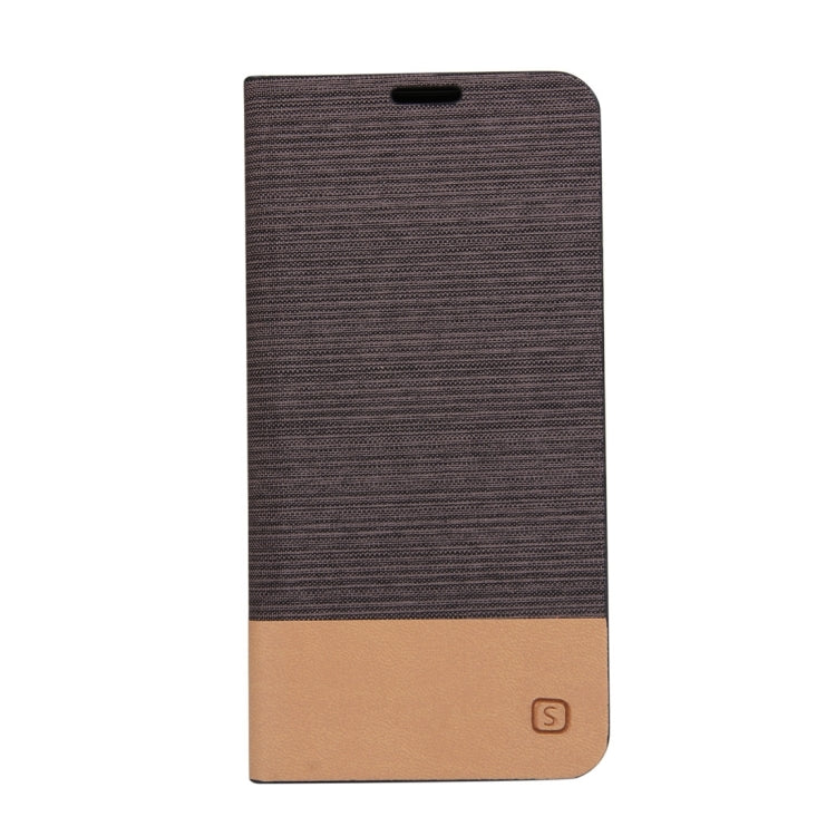 For Galaxy A3 (2016) / A310 Canvas Pattern PU + TPU Horizontal Flip Leather Case with Holder & Card Slots