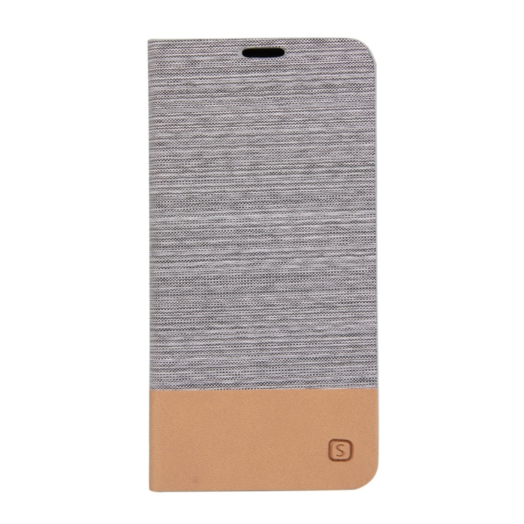 For Galaxy A5 (2016) / A510 Canvas Pattern PU + TPU Horizontal Flip Leather Case with Holder & Card Slots