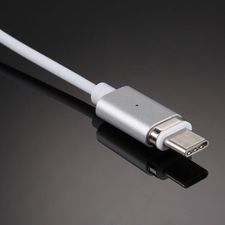 1.2m Magnetic USB-C / Type-C to USB 2.0 Data Sync Charging Cable, For Galaxy S8 & S8 + / LG G6 / Huawei P10 & P10 Plus / Xiaomi Mi6 & Max 2 and other Smartphones