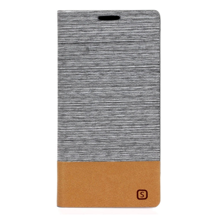For Galaxy J5 (2016) / J510 Canvas Pattern PU + TPU Horizontal Flip Leather Case with Holder & Card Slots