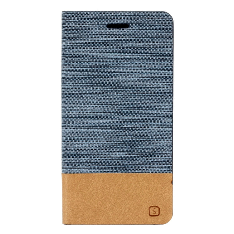 For Galaxy J7 (2016) / J710 Canvas Pattern PU + TPU Horizontal Flip Leather Case with Holder & Card Slots