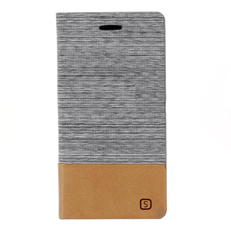 For Galaxy J1 (2016) / J120 Canvas Pattern PU + TPU Horizontal Flip Leather Case with Holder & Card Slots