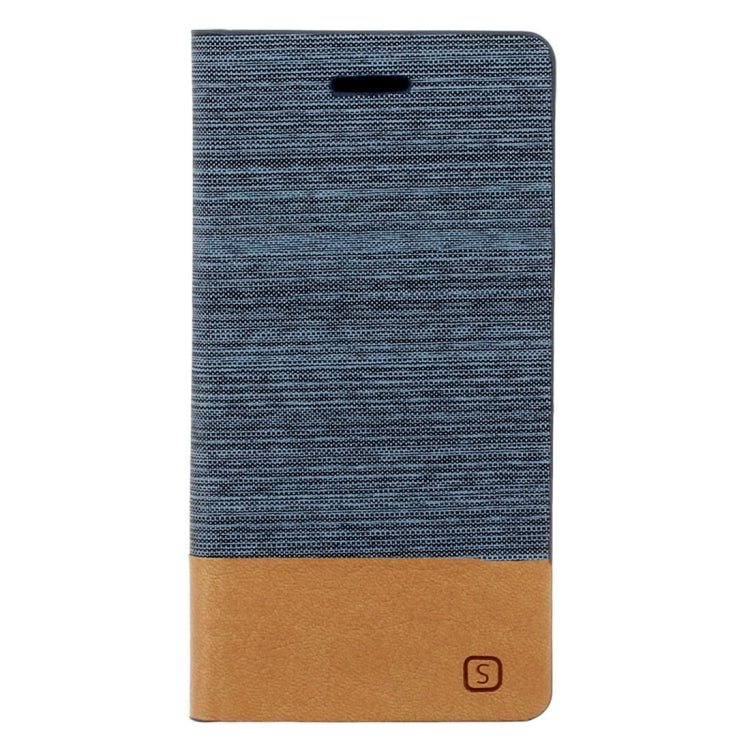 For Galaxy J1 (2016) / J120 Canvas Pattern PU + TPU Horizontal Flip Leather Case with Holder & Card Slots