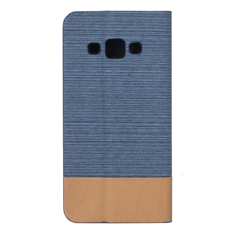 For Galaxy J3 Pro / J311 Canvas Pattern PU + TPU Horizontal Flip Leather Case with Holder & Card Slots