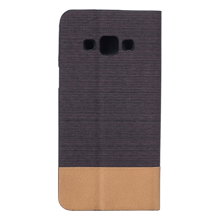 For Galaxy J3 Pro / J311 Canvas Pattern PU + TPU Horizontal Flip Leather Case with Holder & Card Slots