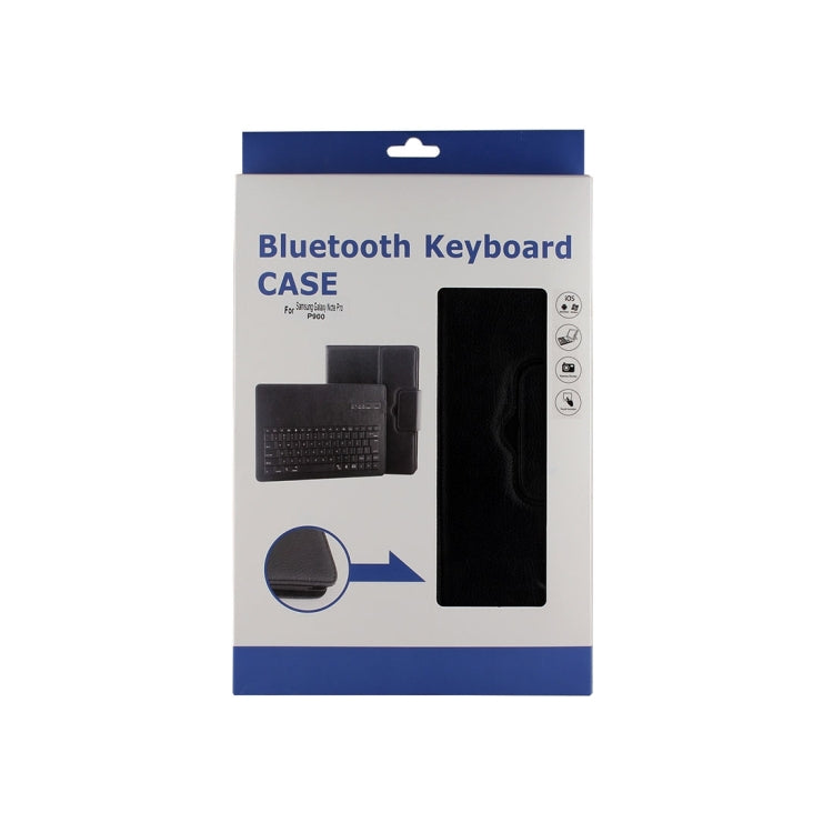 For 12-12.3inch Microsoft Surface Pro 4 & Pro 3 Separable Litchi Texture Horizontal Flip Leather Tablet Case + Bluetooth Keyboard with Touchpad & Holder(Black)