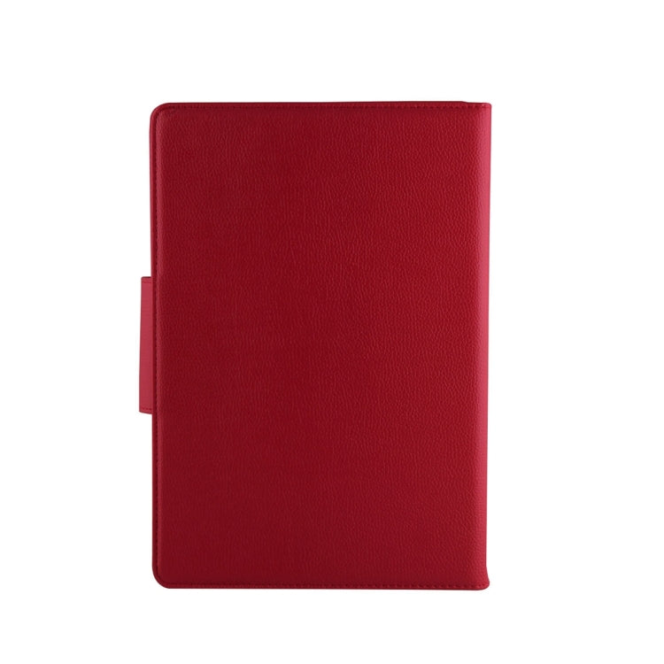 For 12.2 inch Galaxy Note Pro / P900 Separable Litchi Texture Horizontal Flip Leather Tablet Case + Bluetooth Keyboard with Holder & Selfie Function