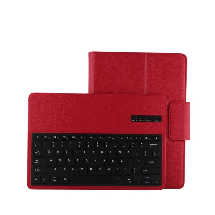 For 12.2 inch Galaxy Note Pro / P900 Separable Litchi Texture Horizontal Flip Leather Tablet Case + Bluetooth Keyboard with Holder & Selfie Function