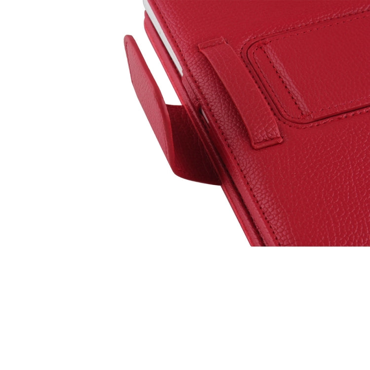 For Galaxy Tab 4 7.0 / T230 Separable Litchi Texture Horizontal Flip Leather Tablet Case + Bluetooth Keyboard with Holder & Selfie Function