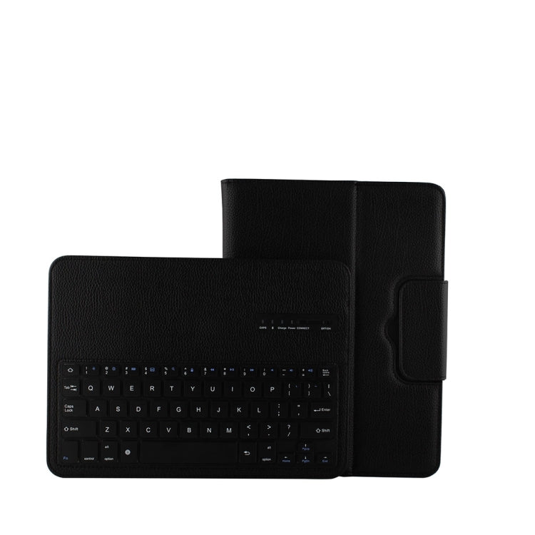 For Galaxy Tab 4 10.1 / T530 Separable Litchi Texture Horizontal Flip Leather Tablet Case + Bluetooth Keyboard with Holder & Selfie Function