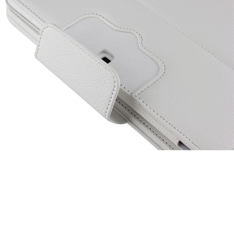 For Galaxy Tab 4 10.1 / T530 Separable Litchi Texture Horizontal Flip Leather Tablet Case + Bluetooth Keyboard with Holder & Selfie Function