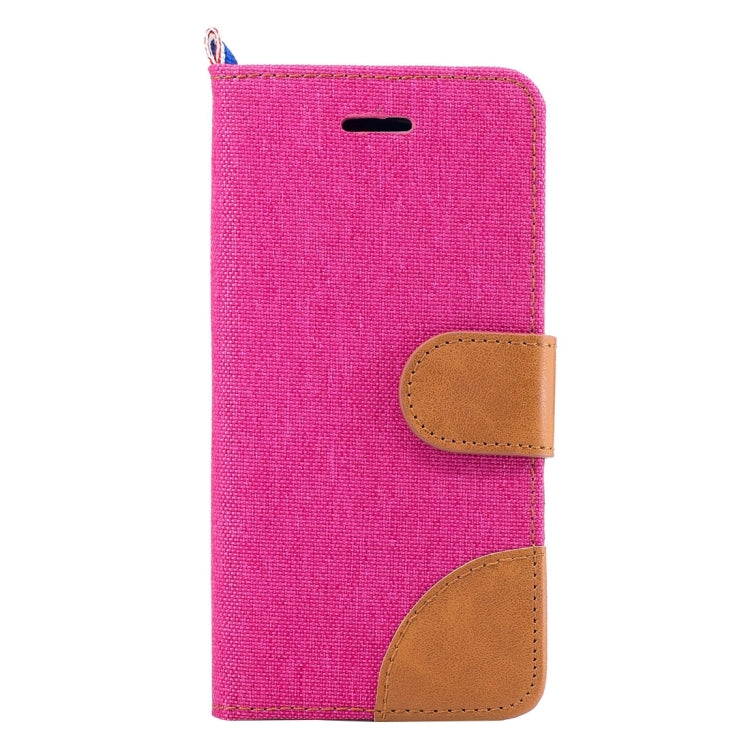 For Galaxy A3 (2017) / A320 Denim Texture Horizontal Flip Leather Case with Holder & Card Slots