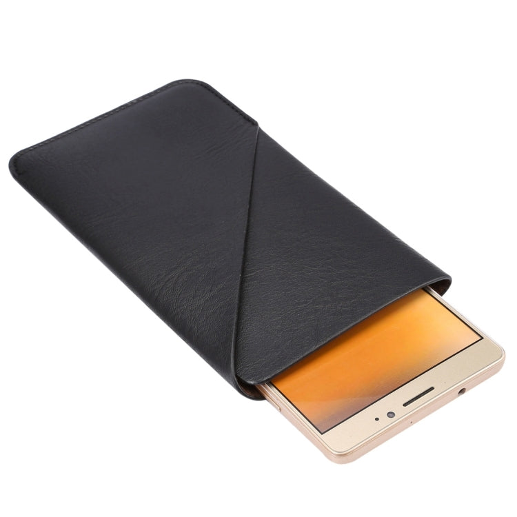 6.3 inch Universal Elephant Skin Texture Vertical Style Pouch Case Bag with Card Slot, For Galaxy Mega 6.3, Huawei Mate 8 / Mate 7, etc.