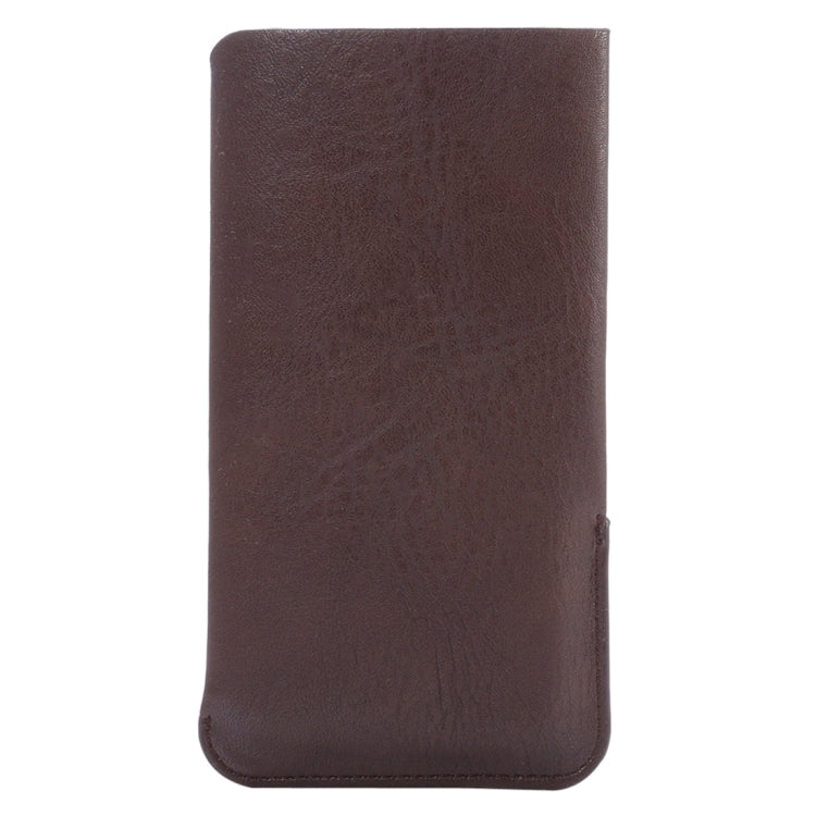 6.3 inch Universal Elephant Skin Texture Vertical Style Pouch Case Bag with Card Slot, For Galaxy Mega 6.3, Huawei Mate 8 / Mate 7, etc.