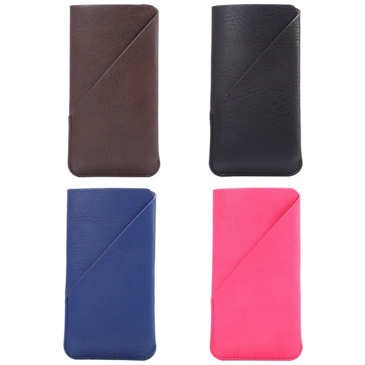 6.3 inch Universal Elephant Skin Texture Vertical Style Pouch Case Bag with Card Slot, For Galaxy Mega 6.3, Huawei Mate 8 / Mate 7, etc.