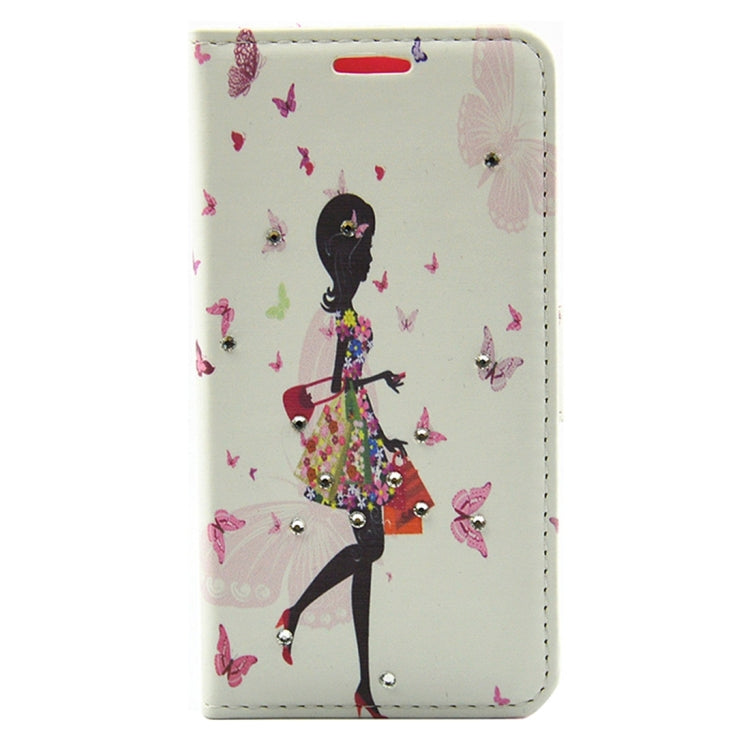 For Galaxy A3 (2017) / A320 Butterfly and