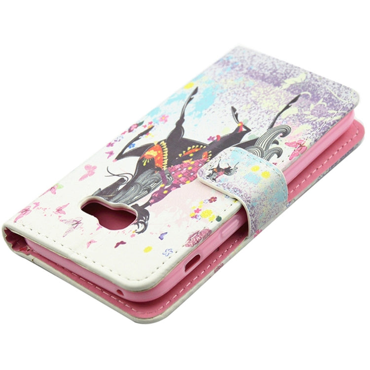 For Galaxy A5 (2017) / A520 Butterfly and