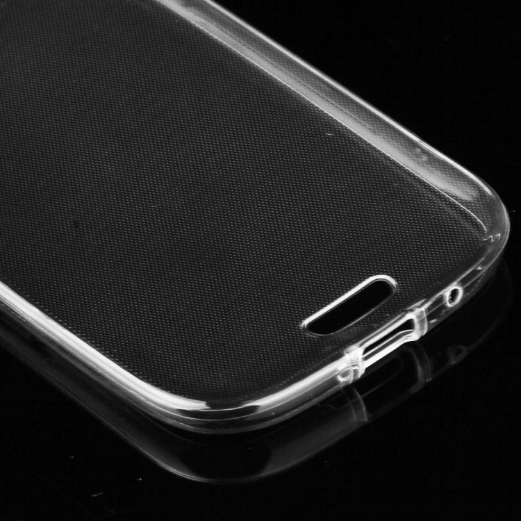 For Galaxy SIII / i9300 0.75mm Double-sided Ultra-thin Transparent TPU Protective Case(Transparent)