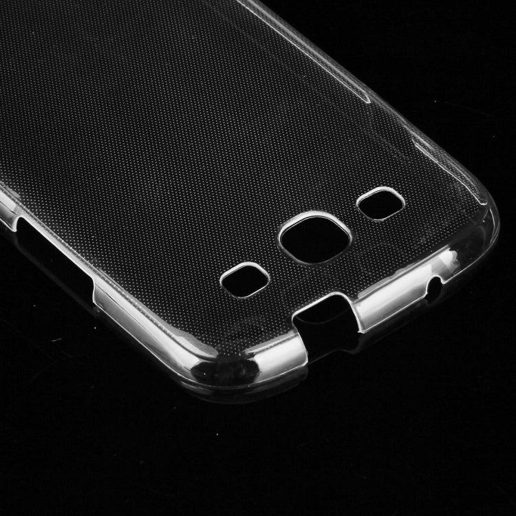 For Galaxy SIII / i9300 0.75mm Double-sided Ultra-thin Transparent TPU Protective Case(Transparent)