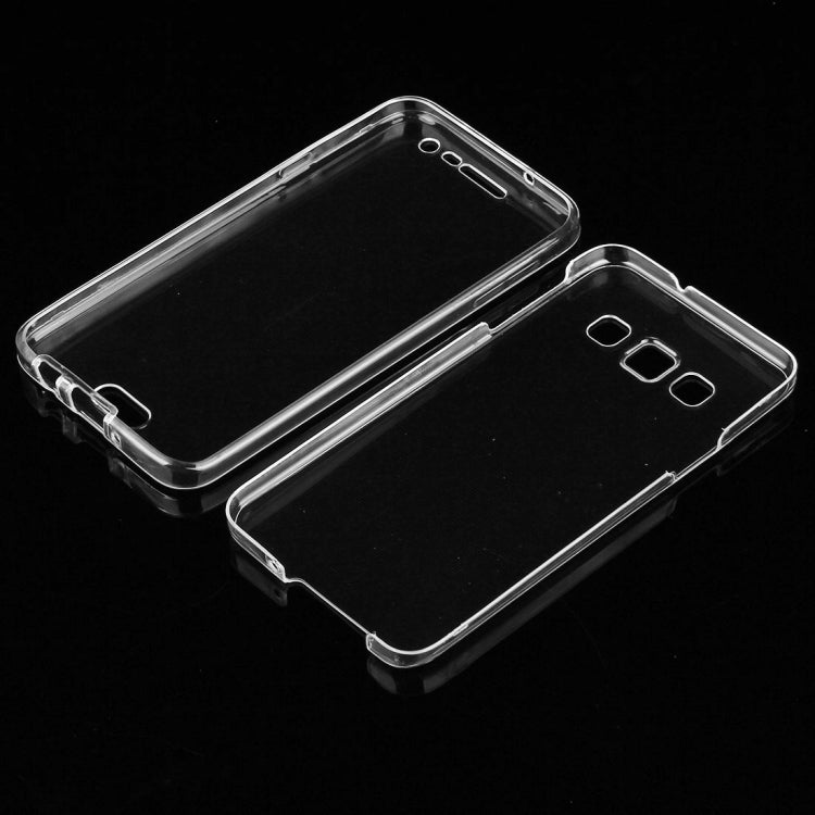 For Galaxy A3 / A300F 0.75mm Double-sided Ultra-thin Transparent TPU Protective Case(Transparent)