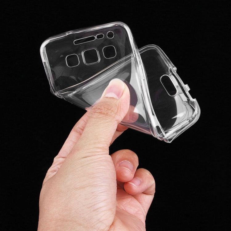 For Galaxy A3 / A300F 0.75mm Double-sided Ultra-thin Transparent TPU Protective Case(Transparent)