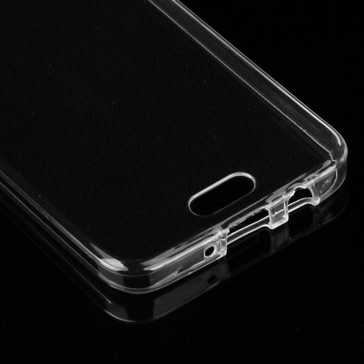 For Galaxy A3 / A300F 0.75mm Double-sided Ultra-thin Transparent TPU Protective Case(Transparent)