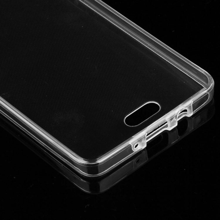 For Galaxy A5 / A500 0.75mm Double-sided Ultra-thin Transparent TPU Protective Case (Transparent)