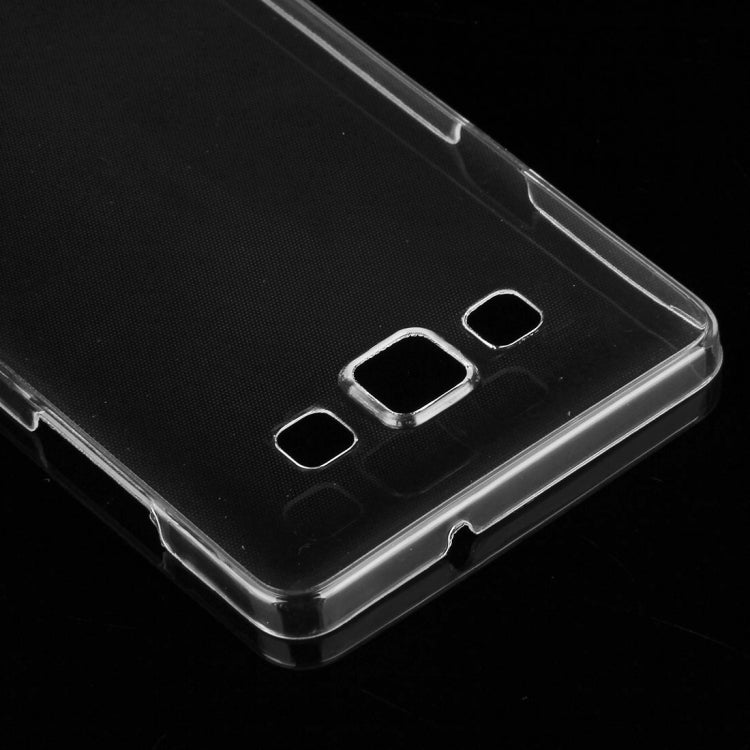 For Galaxy A5 / A500 0.75mm Double-sided Ultra-thin Transparent TPU Protective Case (Transparent)